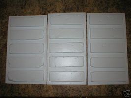60 Molds + Supply Kit to Craft Custom 8"x2.5" Antique Brick Veneer For $.08 EACH image 3