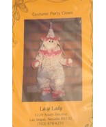 Lacy Lady Costume Party Bunny As Clown Pattern - £4.66 GBP