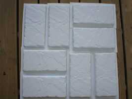 12 Brick Patio Paver Molds & Supply Kit Make 100s 6"x12" Brick Pavers or Tiles  image 2
