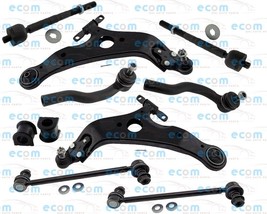 10Pcs Front Suspension Lower Control Arms Rack Ends Sway Bar Fit Toyota ... - £188.64 GBP