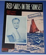 TED FIO-RITO VINTAGE SHEET MUSIC 1935/RED SAILS - $22.99