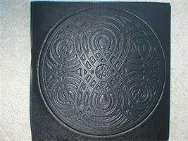 Giant Celtic Knot Mold 22x22x3" Makes Concrete Stepping Stones Tiles For $3 Each image 2