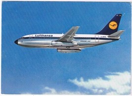 Postcard Lufthansa Boeing 737 City Jet - £2.28 GBP