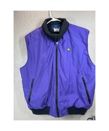 Vintage Woolrich Mens Purple Plum Vest Full Zip 80s Made In USA Size Large  - $39.95
