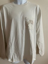 Men&#39;s Gap Long Sleeve, Crew Neck Logo. Pocket T-SHIRTS Size Xl Nwt - £14.22 GBP