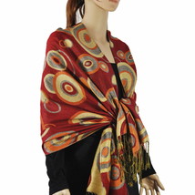 Multi Colored Circle Pashmina Shawl / Wrap / scarves 19 colors  us wholesaler - £5.22 GBP