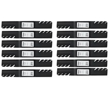 12 Toothed Blades fit John Deere AM141035 GX21784 GX21786 GY20852 X140 X165 - $152.85