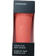 Starbucks Keychain Ornament Dragon Fruit Studded Tumbler - $29.86 CAD