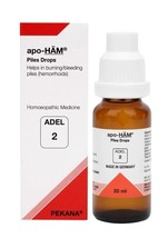 Pack of 2 - ADEL 2 Apo-Ham Drop 20ml Homeopathic MN1 - £20.06 GBP