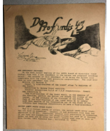 DE PROFUNDIS #43 vintage SF fanzine VG+ - €21,22 EUR