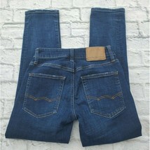 American Eagle Jeans 26x28 Mens Dark Wash Mid Rise Next Level Flex Slim ... - £14.51 GBP