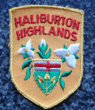 Vintage Haliburton Highlands Canada Patch - $26.95