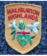 Vintage Haliburton Highlands Canada Patch - $36.85 CAD