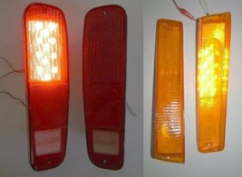 FORD LED Light Set Tail Light &amp; Front Parking Light for Truck 78 79 1978 1979 - £133.76 GBP