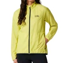 Mountain Hardwear Womens Kor AirShell Full Zip Jacket Small New Yellow S... - £66.57 GBP