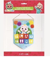 6 pack deal Cocomelon Hanging Wall Banner Play Time - $25.73
