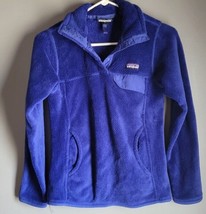 Patagonia Women&#39;s Synchilla Size X Small Fleece Blue - £50.79 GBP