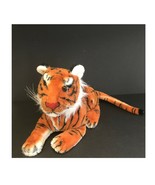 Rinco Tiger Plush 15&quot; Long Realistic Lying Position Poly Fiber Fill Vint... - £8.93 GBP