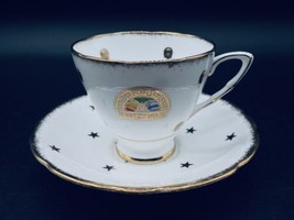 Eastern Star Masonic Cup Saucer Vintage OES Royal Stafford - £18.08 GBP