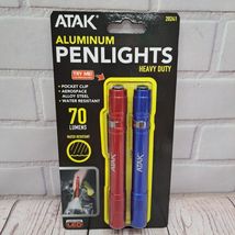 Atak Inspection Penlight 70 Lumens Water Resistant w/ Pocket Clip 2PK - $9.74