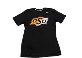 NWT New Oklahoma State Cowboys Nike Gradient Logo Black Small T-Shirt - £17.01 GBP
