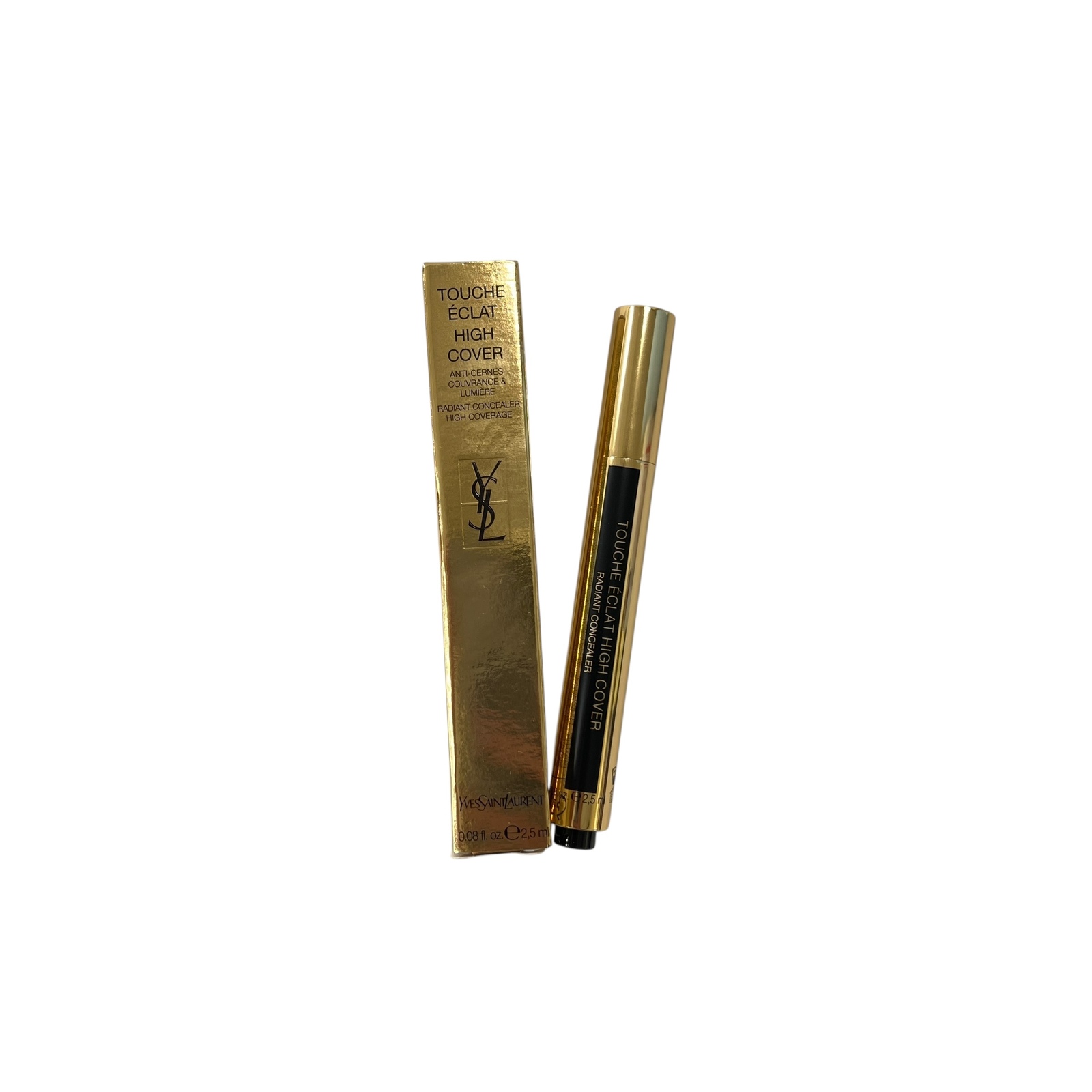 YSL Beauty Touche Eclat High Cover Radiant Concealer 0.08 fl oz 3 Almond - $35.64