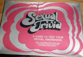 Sexual Trivia: A Game to Test Your Sexual Awareness - £9.83 GBP