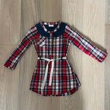 Hanna Andersson Plaid Long Sleeve Dress 110/5 - $34.99