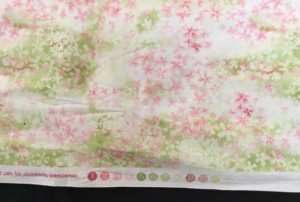 "Allover Flower" Pastel Print CP11778 Springs Creative Products 6yds 33" NWO/T Item image 5