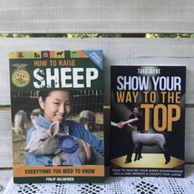 2 Books How to Raise &amp; Show Sheep Showmanship Philip Hasheider Tara Jayne FFA 4H - £34.44 GBP