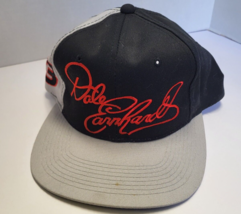 Vintage Dale Earnhardt Hat Cap Men Snap back number 3 Black - £44.75 GBP
