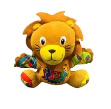 Baby Einstein Press &amp; Play Pals Larry The Sound 7” Lion Plush Music VTG Works - £14.00 GBP