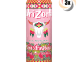 3x Cans Arizona Kiwi Strawberry Fruit Juice Cocktail 23oz ( Fast Free Sh... - $20.05
