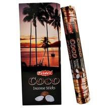 Tridev Incense Sticks Coco Fragrance Masala Agarbatti Scent Meditation 120 Stick - £14.51 GBP
