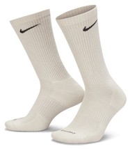 Nike Everyday Plus Performance Cushion Crew Socks White Mens 8-12 - £8.60 GBP