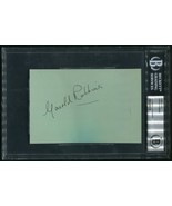 HAROLD ROBBINS SIGNED 4X6 INDEX CARD THE CARPETBAGGERS DREAM MERCHANTS B... - £115.58 GBP