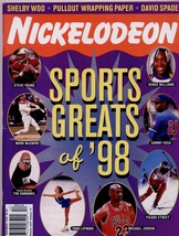SCARCE DEC 1998 NICKELODEON MAG, Sports Greats of &#39;98, Shelby Woo, Pullo... - £39.82 GBP