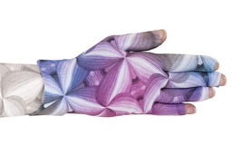 Kaleidoscope Graduated Compression Glove By Lymphedivas, Any Size &amp; Level, New - £88.64 GBP