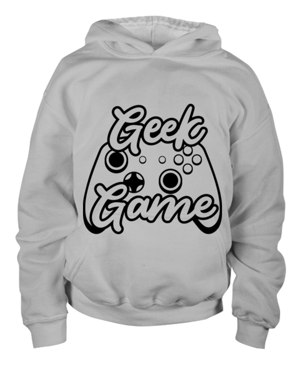 Geek game , ash Youth Hoodie. Model 60077  - $39.99+