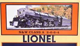 Lionel 28052 Norfolk And Western Class A 2-6-6-4 Steam Locomotive &amp; Tend... - £666.87 GBP