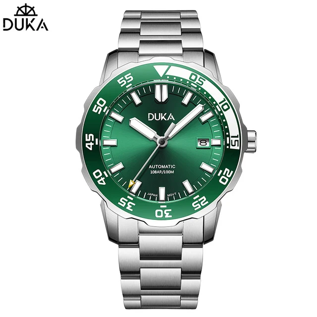 Watch DUKA Mens  Mechanical   Automatic watch for men  Sapphire mirror NH35 Stai - £91.56 GBP