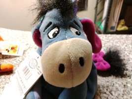 The Disney Store&#39;s Sugar Plum Fairy Eeyore, The Cute Blue Donkey With Purple Fai - £15.92 GBP