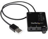 StarTech.com 7.1 USB Sound Card - External Sound Card for Laptop with SP... - $58.81