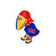 Kansas Jayhawks 1923 Logo Mens Collectible Polo XS-6XL, LT-4XLT NCAA New - £23.50 GBP+