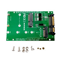 Mini Pci-E B M-Key M.2 Ngff &amp; 2.5&quot; Msata Ssd To Sata Iii 3.0 Converter Adapter - £7.20 GBP