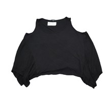 Ambiance Shirt Womens 1XL Black Plain Sleeveless Scoop Neck Pullover Tank Top - £18.18 GBP