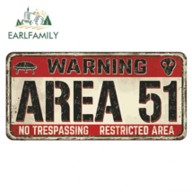 Area 51 Restricted Area - 2 Decal - $8.50