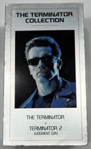 The Terminator Collection VHS 1992 2 Tape Set Judgement Day Hemdale Home Video - £5.46 GBP