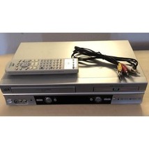 JVC hr-xvc25U DVD VCR Combo with Remote, Cables and Hdmi Adapter - $176.38