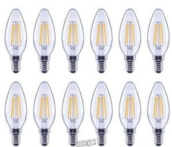 Ecosmart-60-Watt Dimmable Clear Glass Filament Edison Bright LED Light 3 Pack - £7.58 GBP